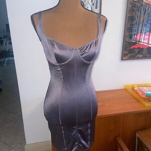 SKINS Satin Stretch Dress